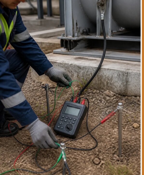 Измерение сопротивления заземления под ключ в Рязани