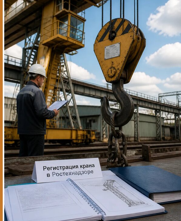 Регистрация крана в Ростехнадзоре в Рязани от 15402 р. | Авеста ОТиПБ
